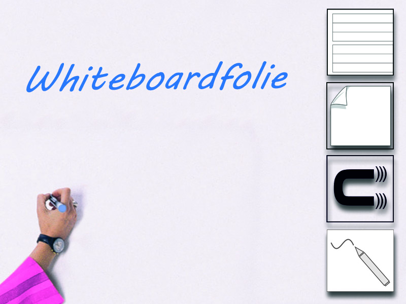 selbstklebende Whiteboardfolie