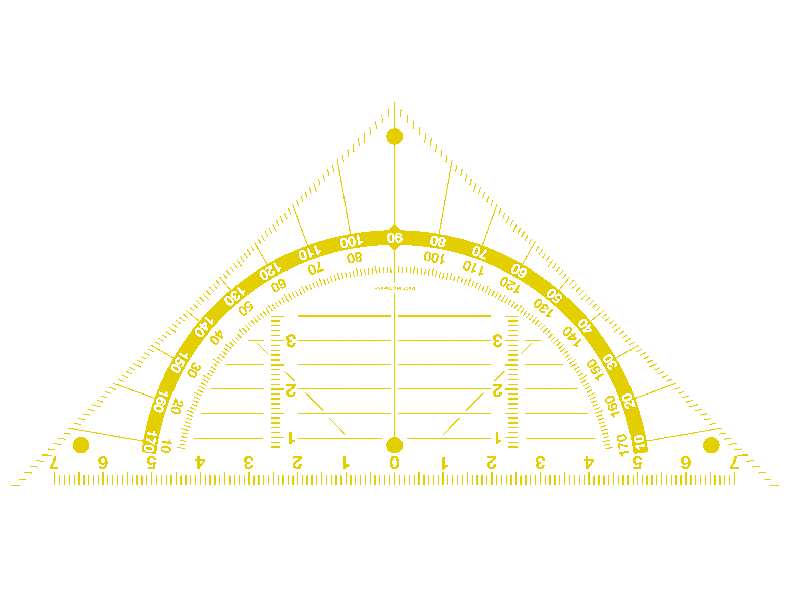 Wandtafel-Geometriedreieck