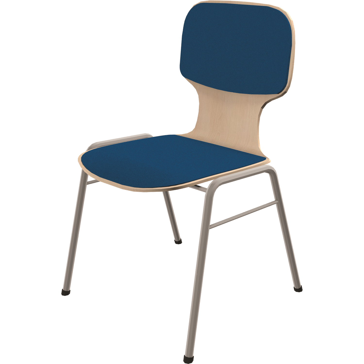 4-Fuß Schalenstuhl